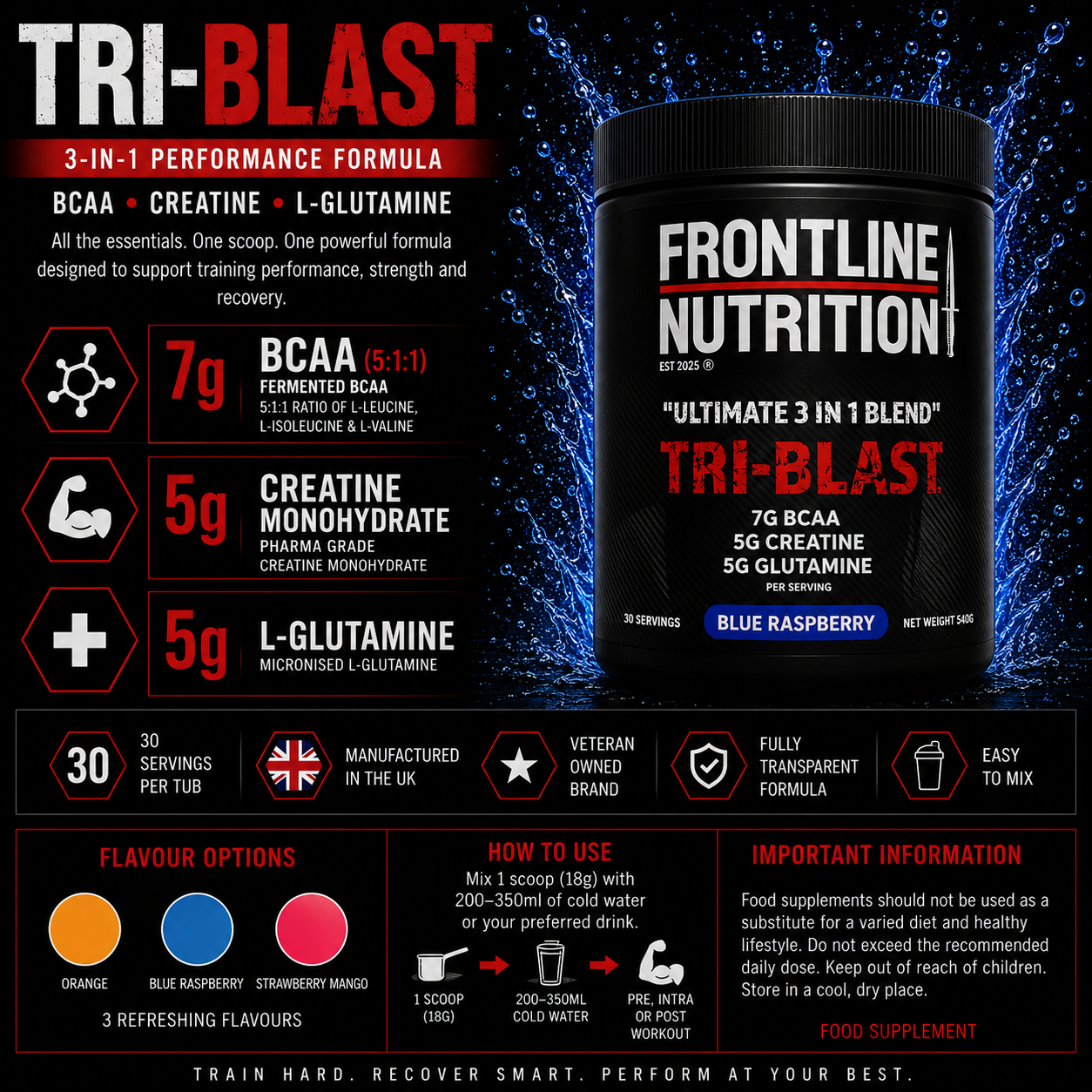 TRI-BLAST | 3-IN-1 BLEND | 540g