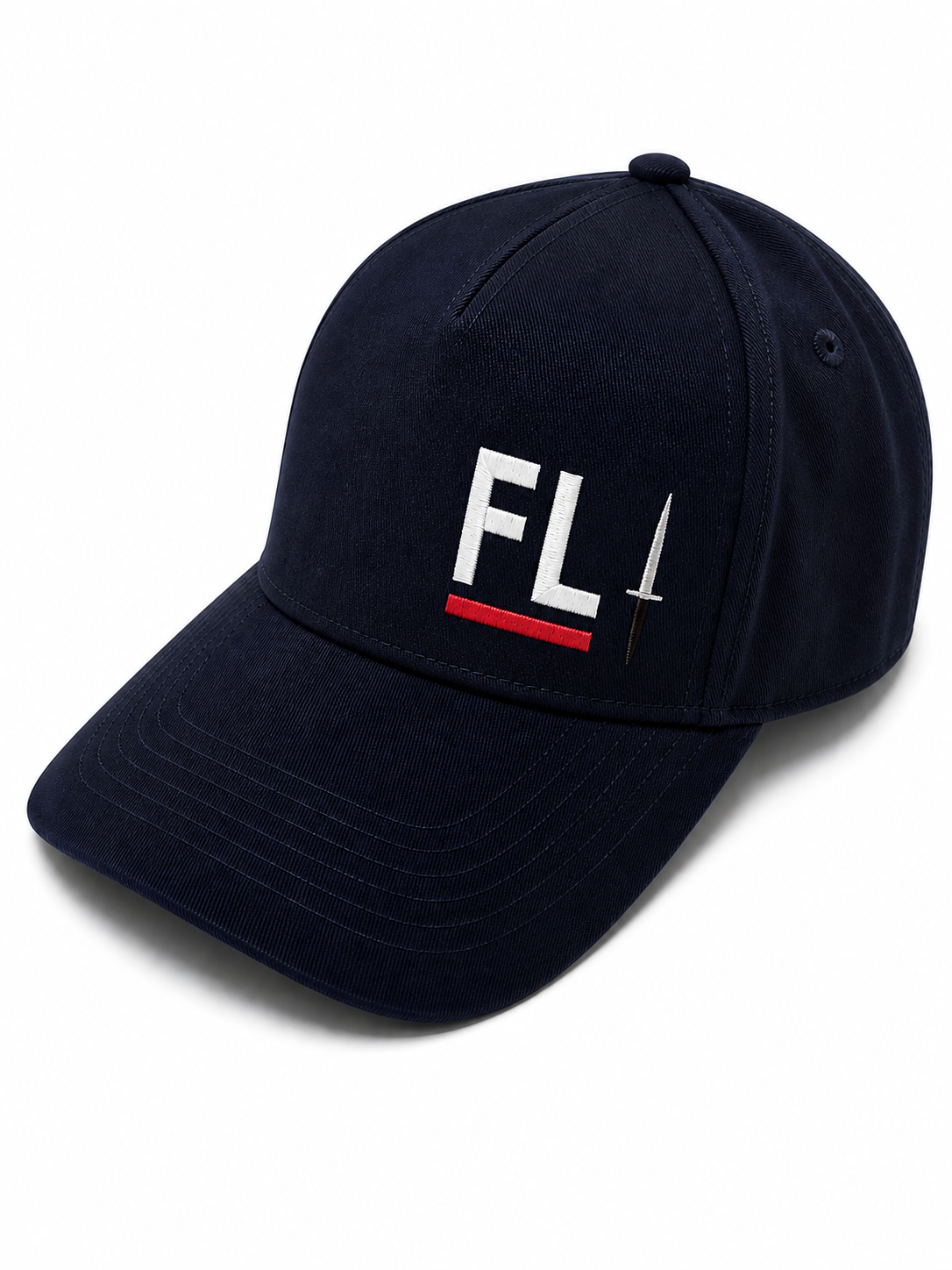 Frontline 5 Panel Snapback Cap