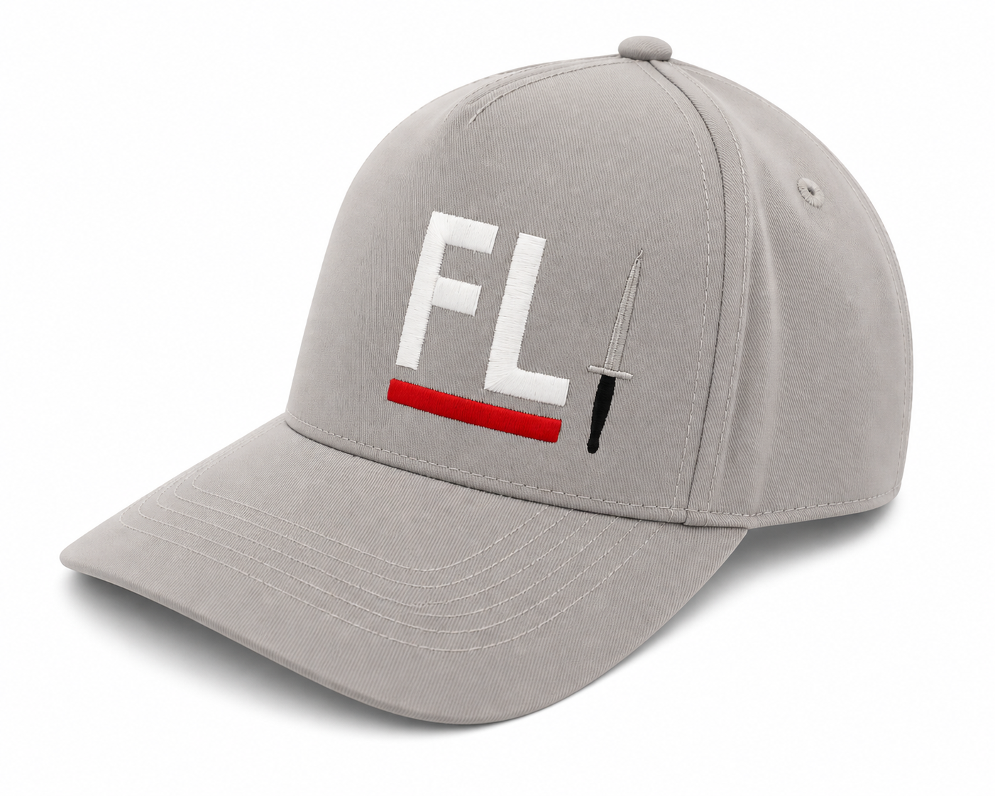 Frontline 5 Panel Snapback Cap
